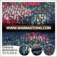 Custom design Different kinds of polyester dress tweed wool fabric